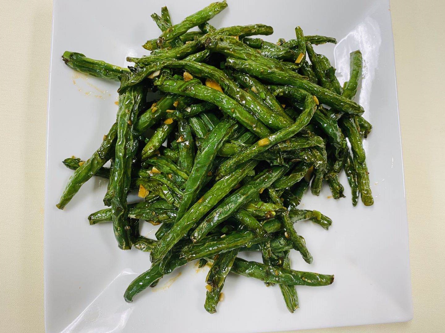 Order V9. Sauteed String Bean food online from Wei Authentic Chinese Cuisine store, Marietta on bringmethat.com