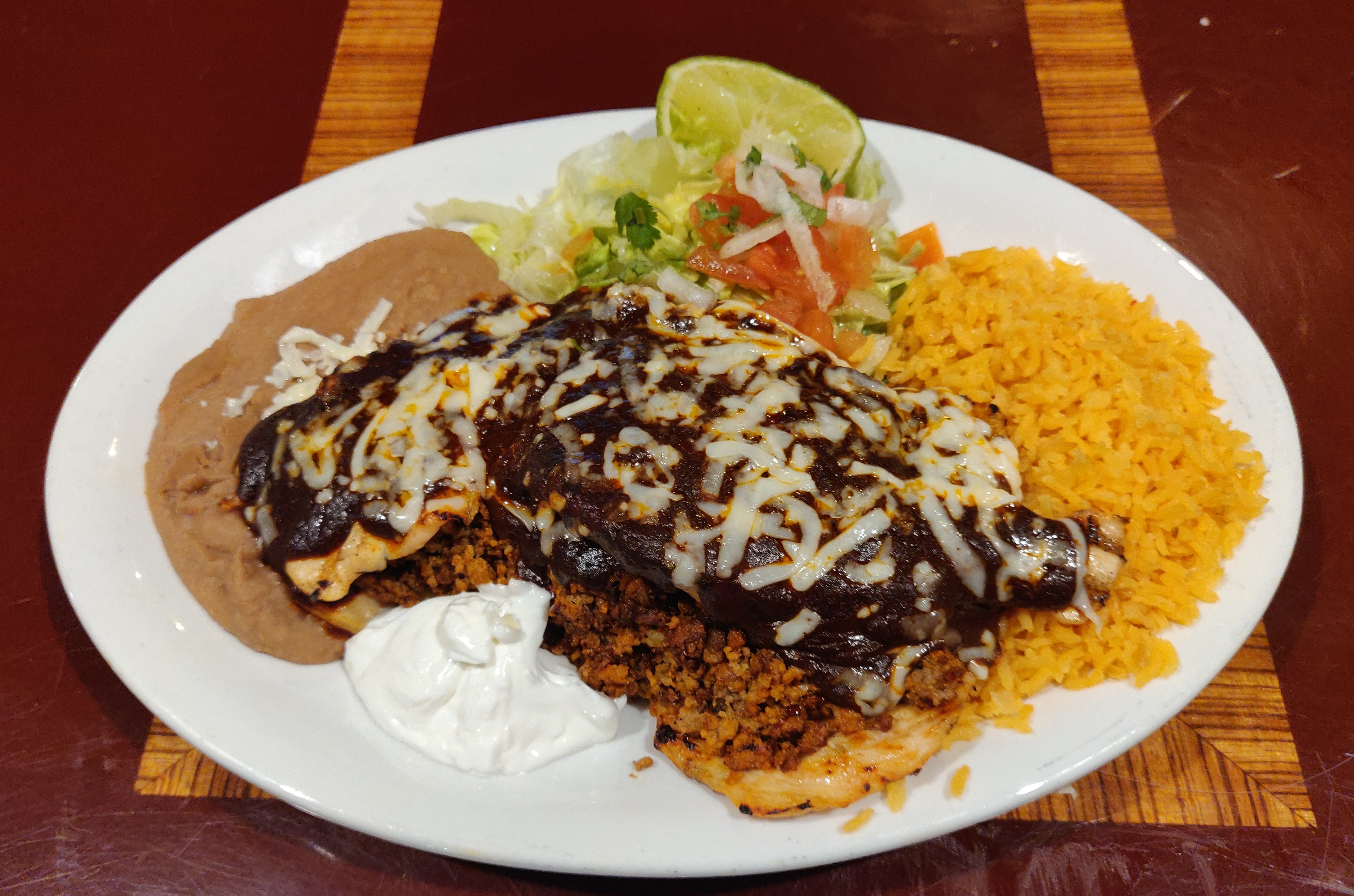 Order Chicken Relleno Dinner food online from Taqueria El Ranchito store, Chicago on bringmethat.com