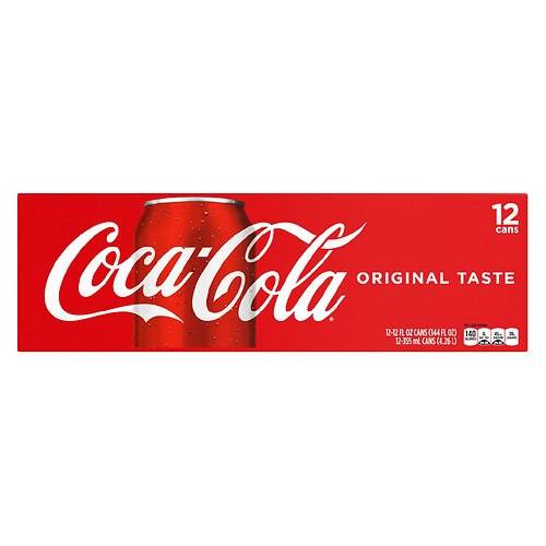 Order Coca-Cola Soda, Fridge Pack - 12.0 oz x 12 pack food online from Walgreens store, ELKHORN on bringmethat.com