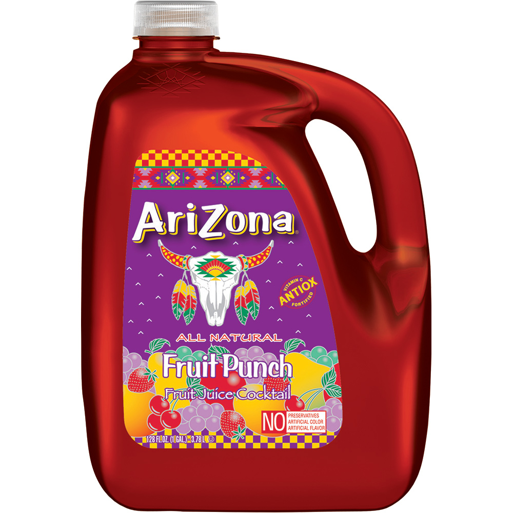 Order Arizona Fruit Punch Fruit Juice Cocktail - 1 gal food online from Rite Aid store, REEDLEY on bringmethat.com