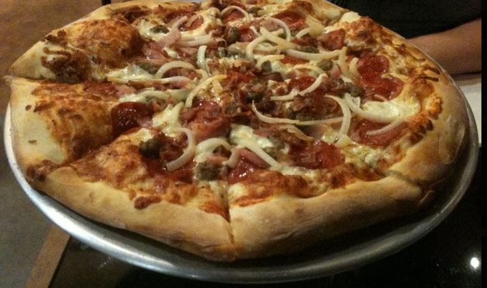 Order The 84 Pizza food online from Blackstone Pizza store, San Marcos on bringmethat.com