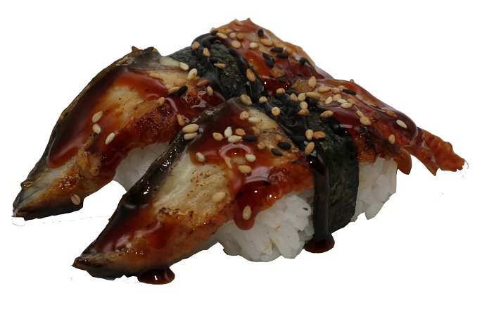 Order Unagi ( 2 pc ) food online from Oishii Sushi store, Springfield on bringmethat.com