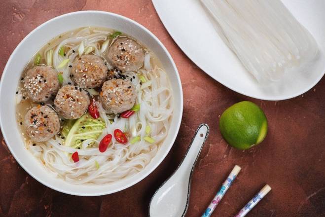 Order Meatball Pho food online from The Noodle Star store, Salem on bringmethat.com