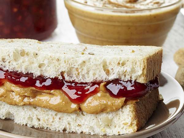 Order Peanut Butter & Jelly Sandwich  food online from Shebamz Grill store, Albany on bringmethat.com