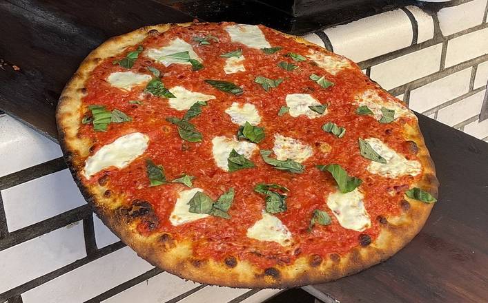 Order Margherita food online from Frank Pepe Pizzeria Napoletana store, Chestnut Hill on bringmethat.com