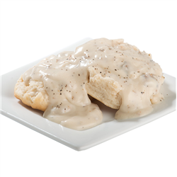 Order Biscuits & Gravy - Single food online from Champs Chicken store, Jefferson City on bringmethat.com