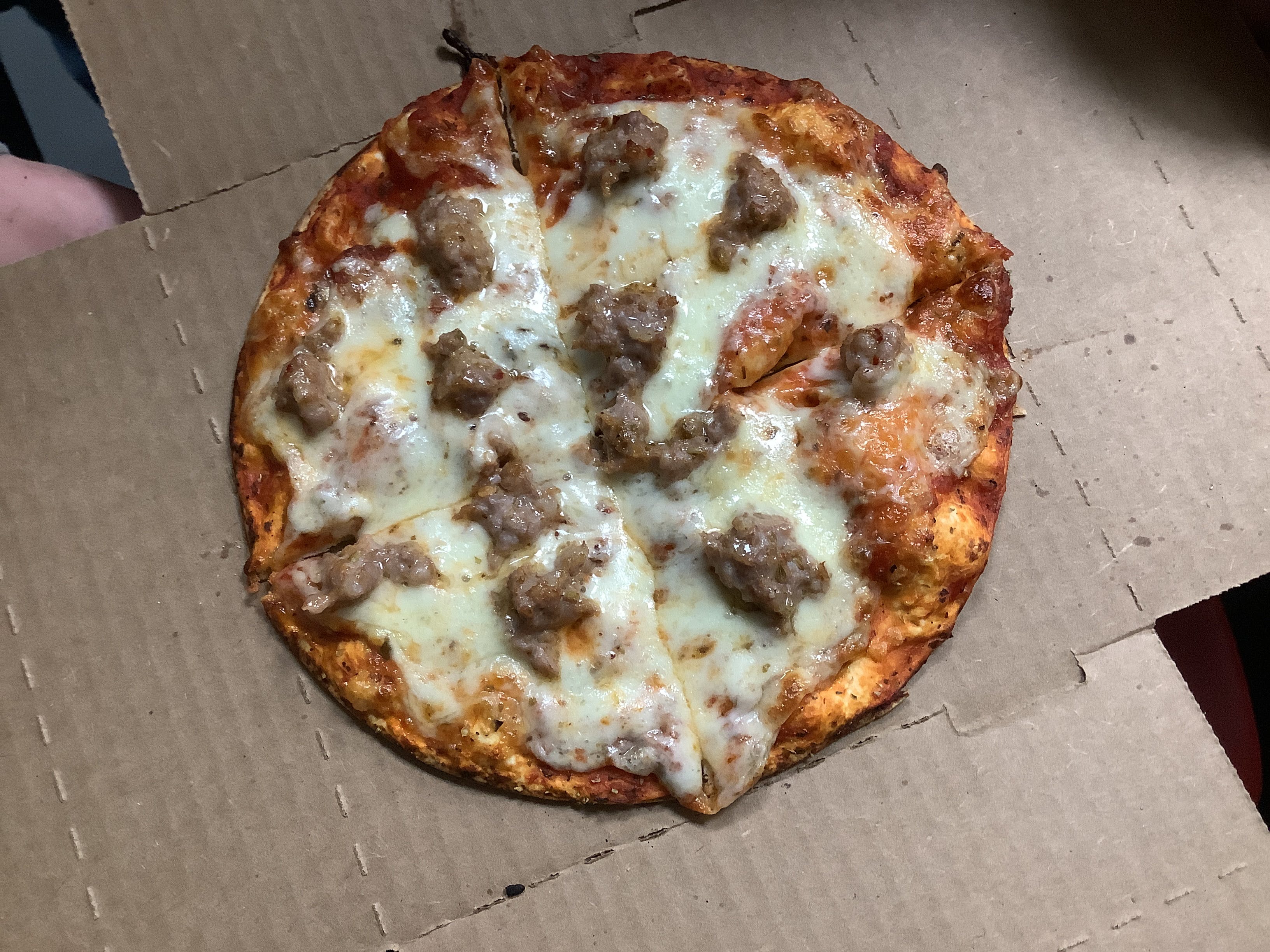 Order Kid's Personal Pizza - 7" food online from Pizza Garden store, Manitowoc on bringmethat.com