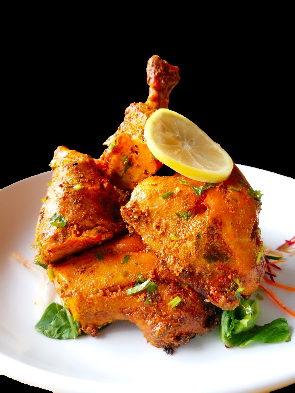Order Tandoori Chicken Half food online from Spice Kraft Indian Bistro store, Arlington on bringmethat.com
