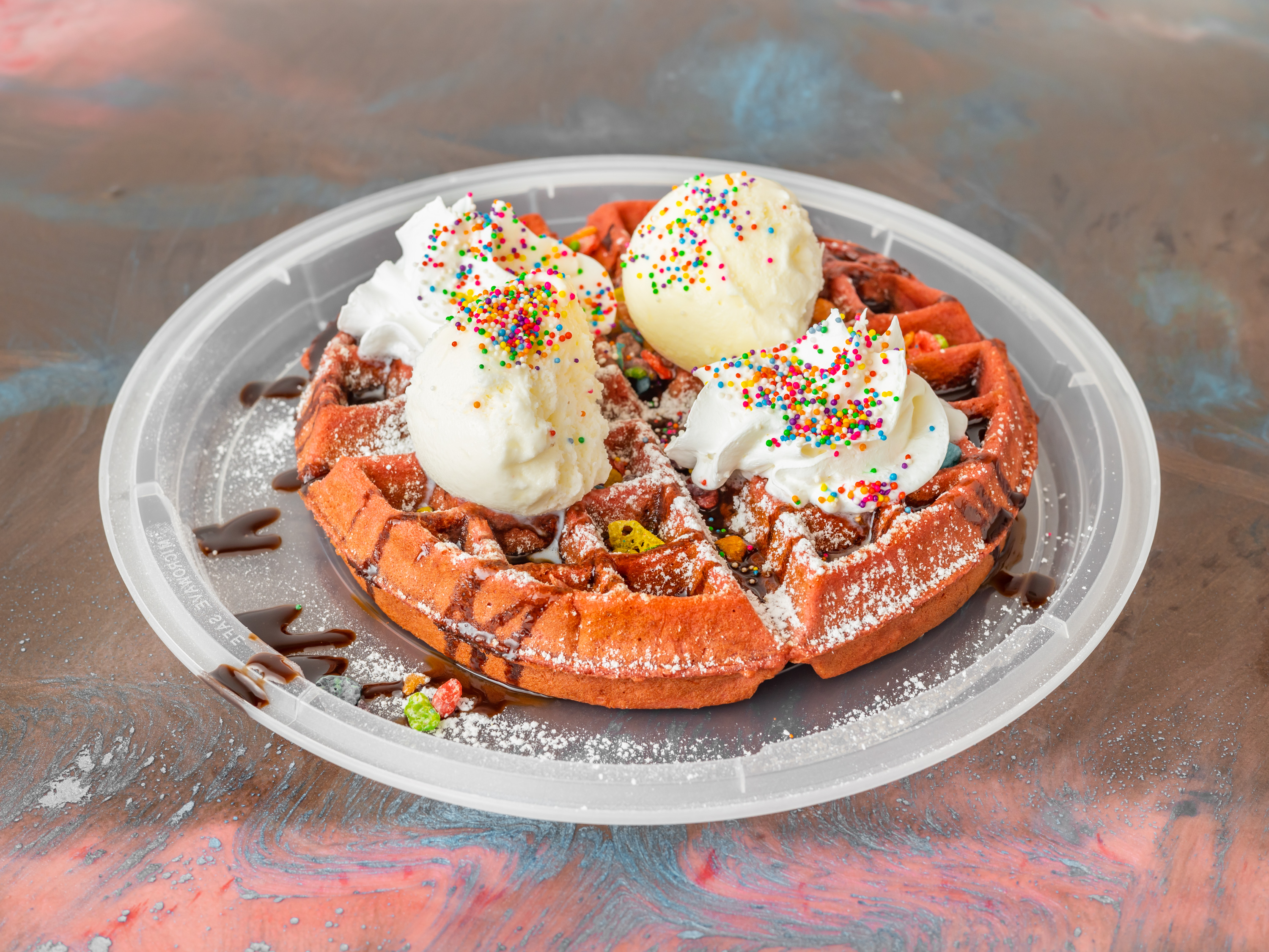 Order Waffle and Ice Cream food online from Dreams Ice cream & Waffles store, Valley Stream on bringmethat.com