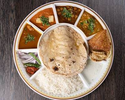 Order Chowpatty Thali (Punjabi) food online from Chowpatty store, Woodbridge Township on bringmethat.com