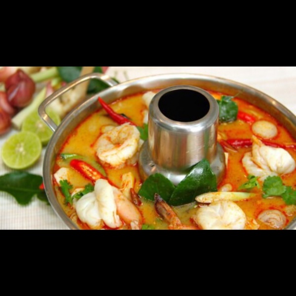 Order Small Tom Yum Soup food online from Thai Wave store, Huntington Beach on bringmethat.com