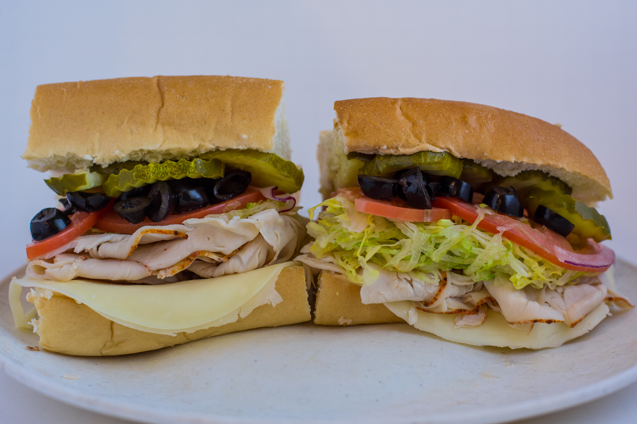 Order 6. Turkey and Provolone food online from Jersey Boyz Subs & Deli store, Overland Park on bringmethat.com
