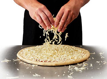 Order Build Your Own Pizza with One Topping - Single 7" food online from Breadeaux Pizza store, Millstadt on bringmethat.com