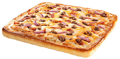 Order Bacon Cheddar Burger Pizza - Small 10'' food online from Cottage Inn Pizza store, Livonia on bringmethat.com