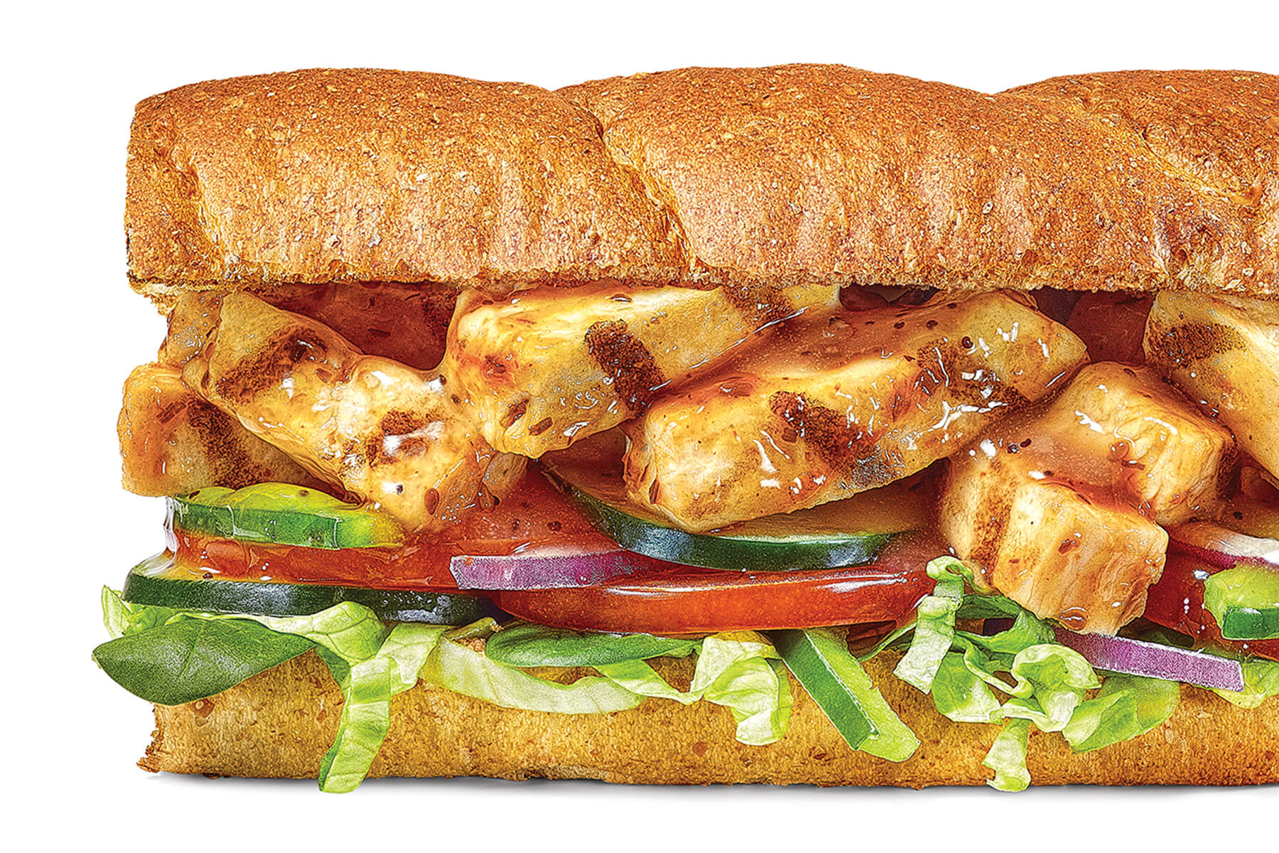 Order Sweet Onion Chicken Teriyaki food online from SUBWAY® store, Houston on bringmethat.com