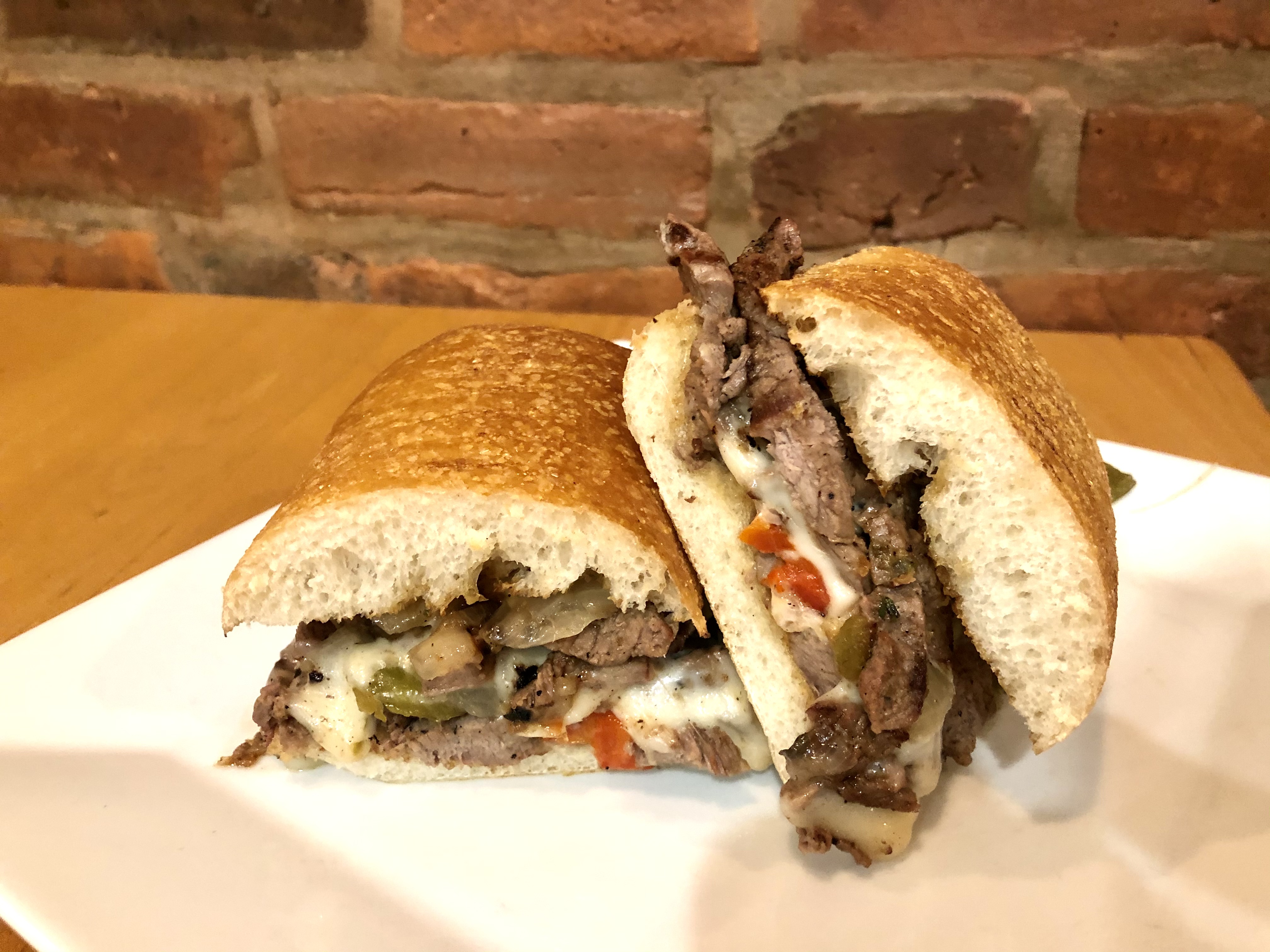 Order Steak Panini food online from South Slope Eatery store, Brooklyn on bringmethat.com