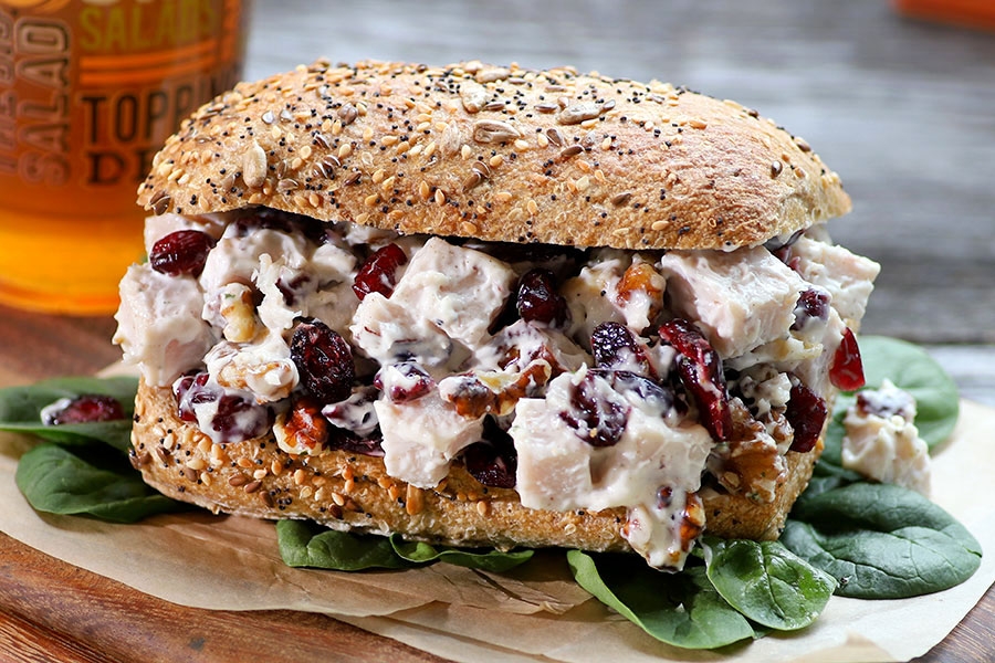 Order Cranberry Turkey food online from The Big Salad store, Woodhaven on bringmethat.com
