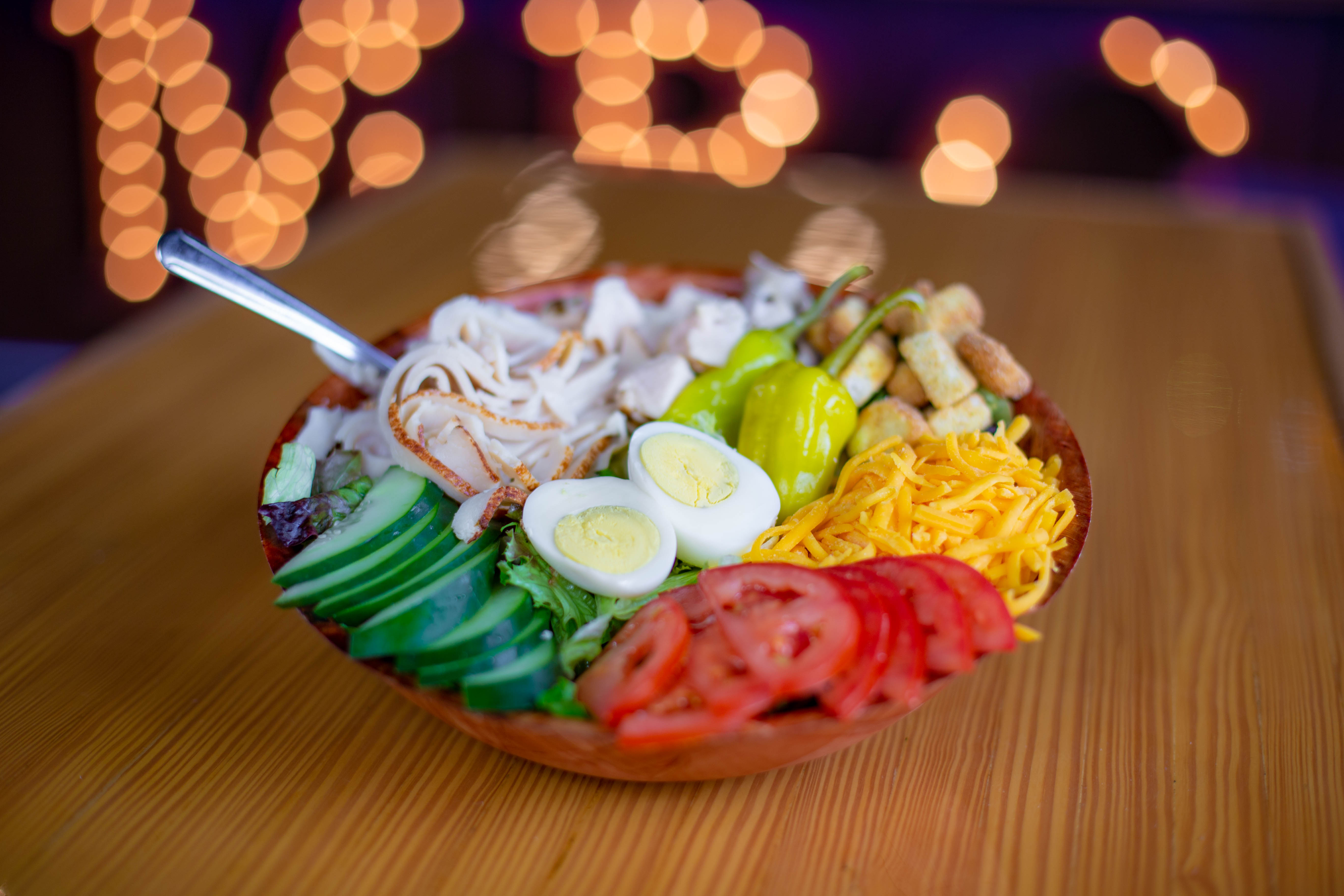 Order Chef Salad A GO GO food online from Madison Bear Garden store, Chico on bringmethat.com