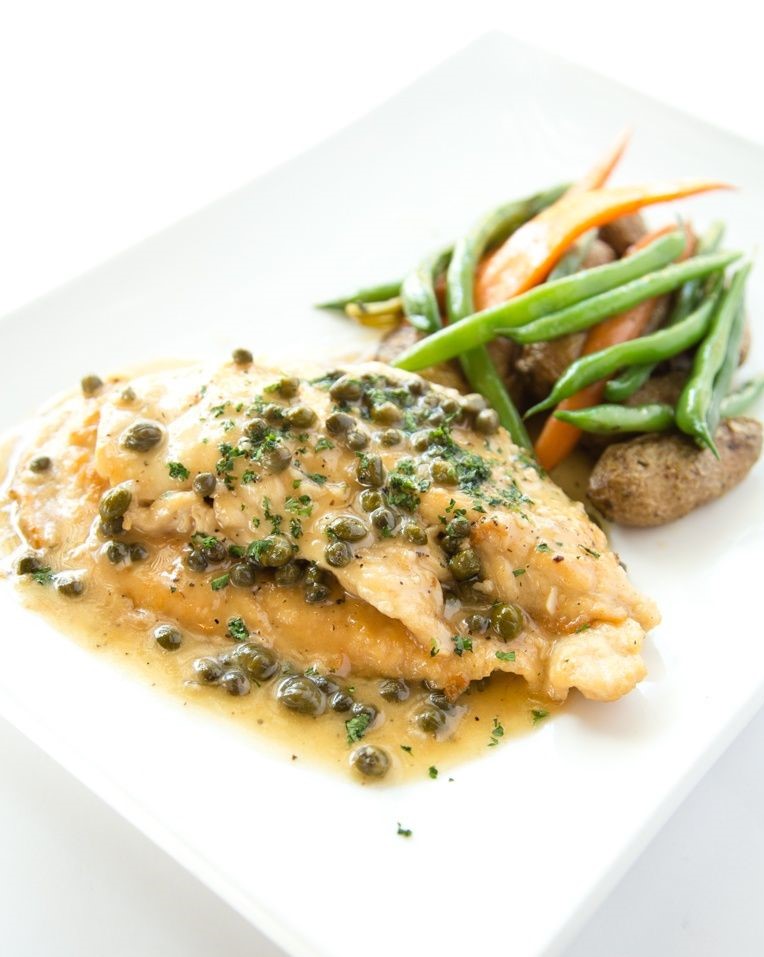 Order Chicken Piccata food online from Portobello Grill store, Redwood City on bringmethat.com