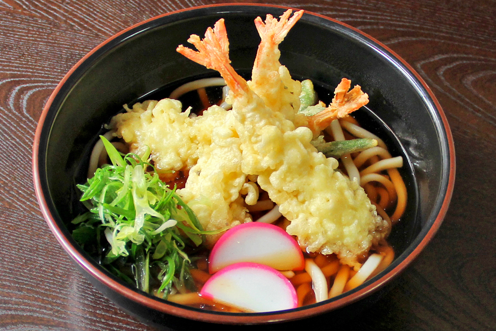 Order Tempura Udon food online from Bishamon Japanese Restaurant & Karaoke Lounge store, Covina on bringmethat.com