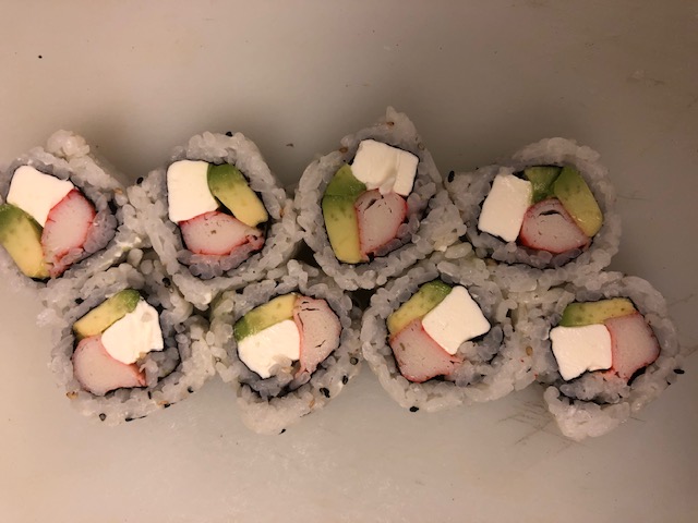 Order Philly Crab Roll food online from A Plus Sushi store, Malvern on bringmethat.com
