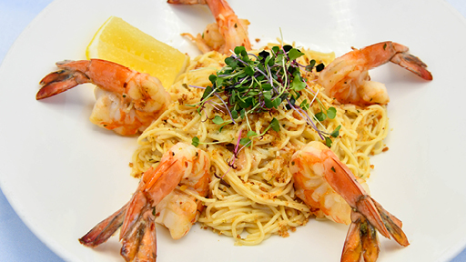 Order Jumbo Shrimp Scampi food online from The Oceanaire Seafood Room store, Washington on bringmethat.com