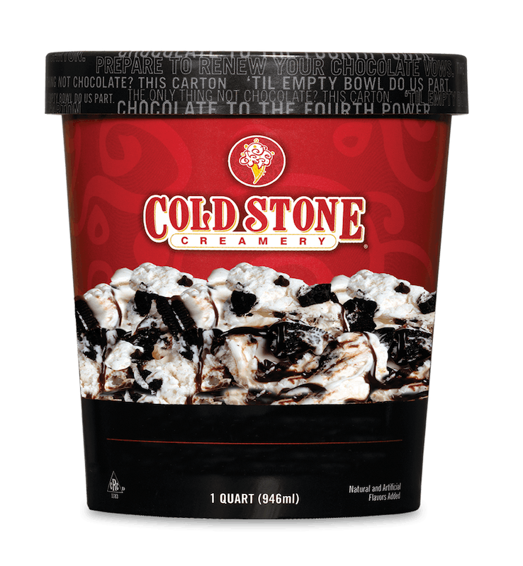Order OREO® Overload Pre-packed Quart food online from Cold Stone Creamery store, Carlsbad on bringmethat.com