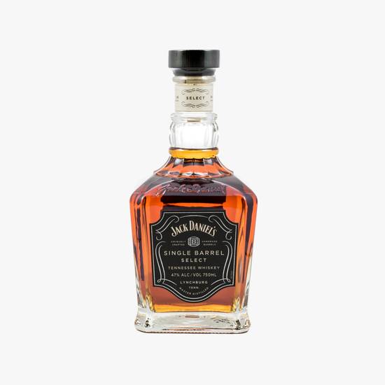 Order Jack Daniel's Single Barrel Select Tennessee Whiskey 750ml food online from Goodie Liquor And Wine store, Santa Monica on bringmethat.com