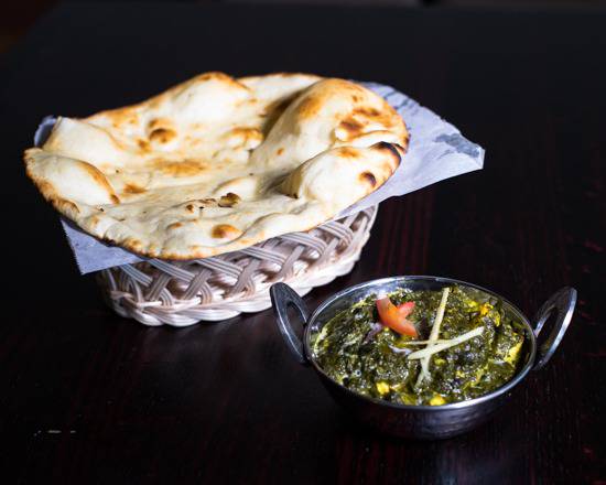 Order Saag Palak - Veg food online from Sangam Chettinad Indian Cuisine store, Austin on bringmethat.com