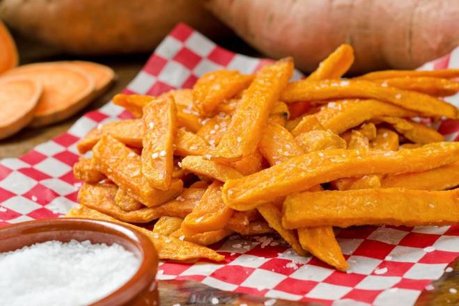 Order Sweet Potato Fries food online from The Cracked Yolk store, Southampton on bringmethat.com