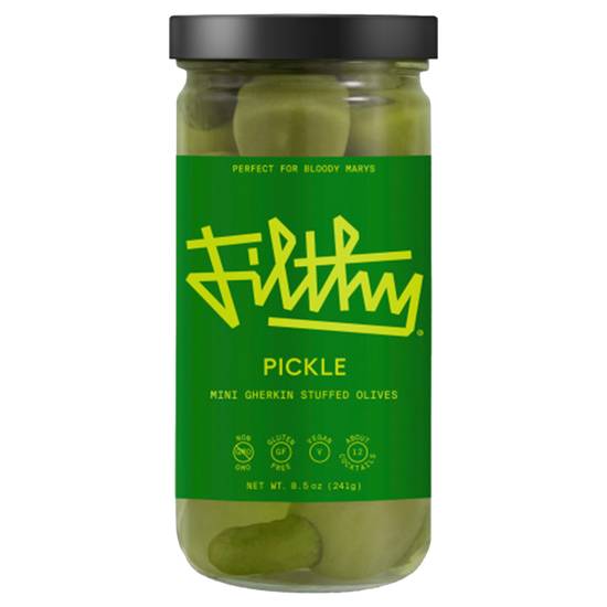 Order Filthy Pickle Stuffed Olives 8oz food online from Everyday Needs by Gopuff store, Escondido on bringmethat.com