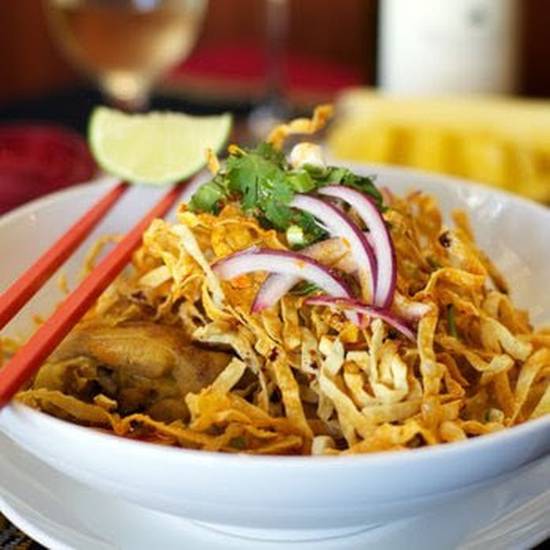 Order Khao Soi - Vegetarians food online from Lanna Thai store, San Jose on bringmethat.com