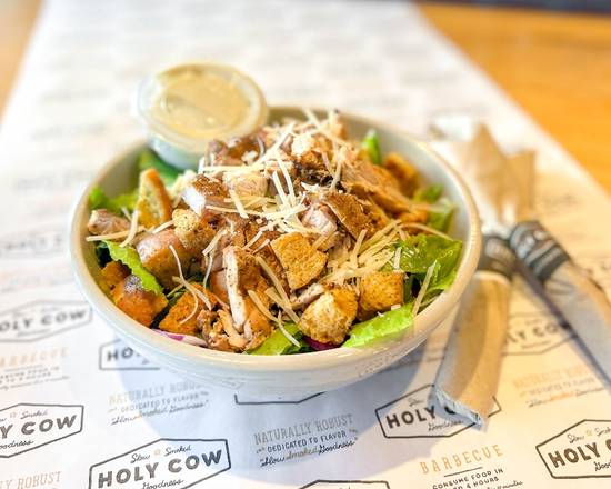 Order Smoked Chicken Caesar food online from Holy Cow store, Santa Monica on bringmethat.com