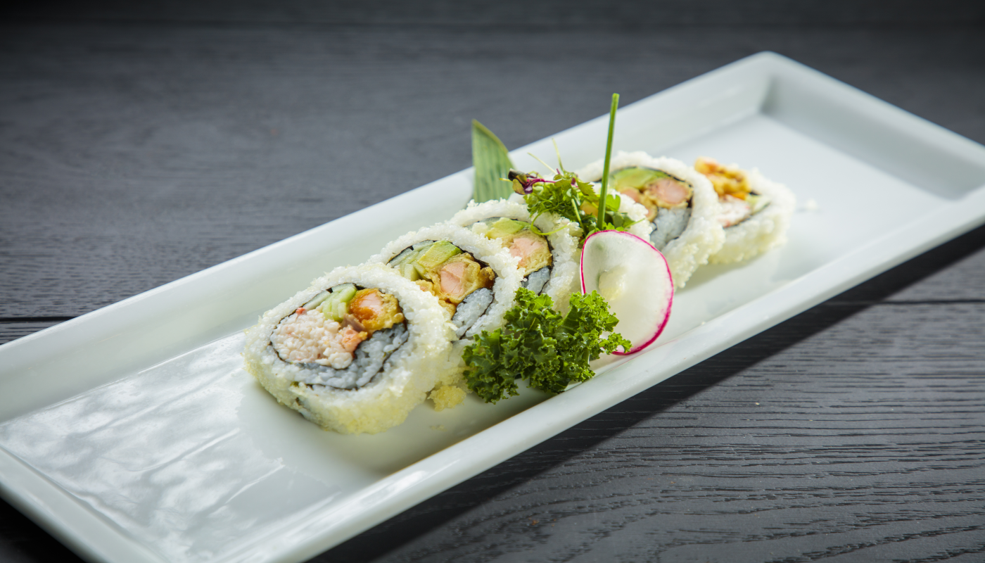 Order R48. Vegas Roll food online from Starfish Sushi store, Downey on bringmethat.com
