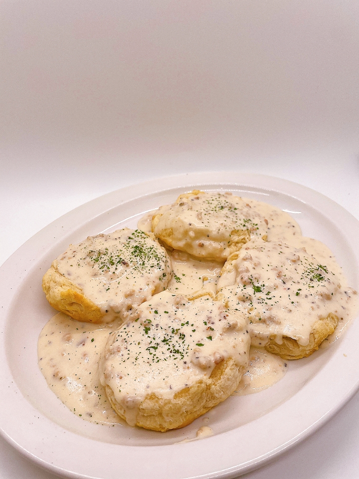 Order Biscuits and Gravy food online from Foolish Craig's store, Boulder on bringmethat.com
