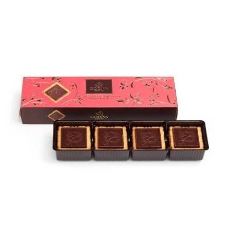 Order Lady Godiva Dark Chocolate Biscuits (12 count) food online from Dolcezza Gelato store, Arlington on bringmethat.com