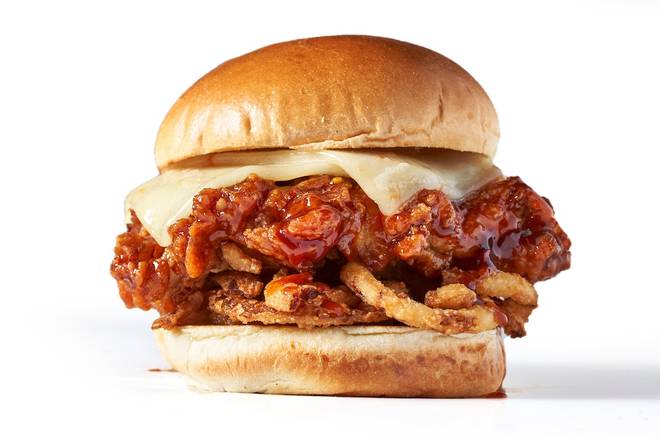 Order Korean + BBQ Chicken Sandwich food online from We Want Wings store, Hunter Mill on bringmethat.com