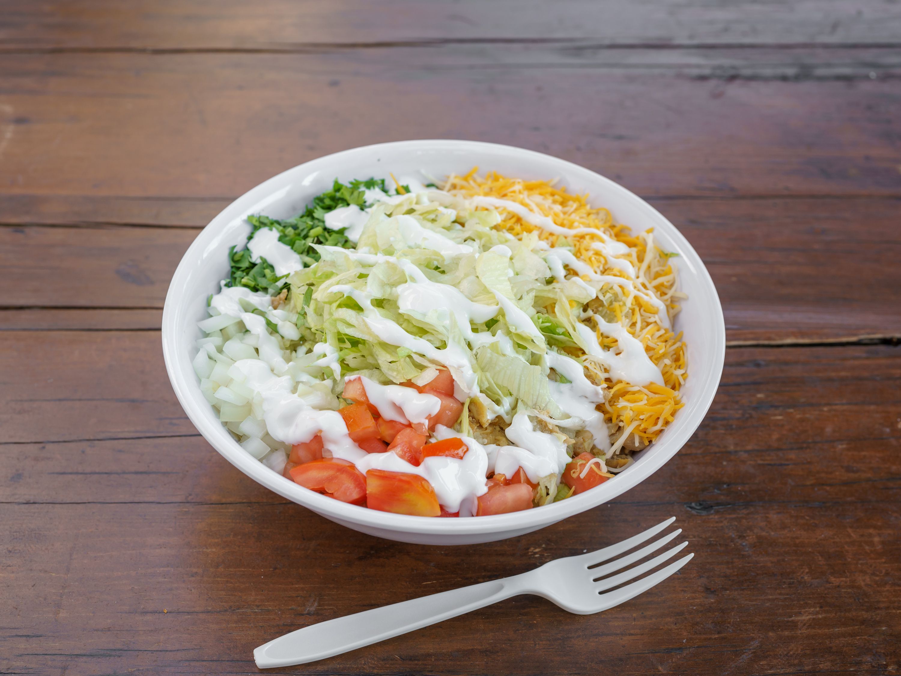 Order Carnitas Burrito Bowl food online from Cervantes Mexican Kitchen store, Anaheim on bringmethat.com