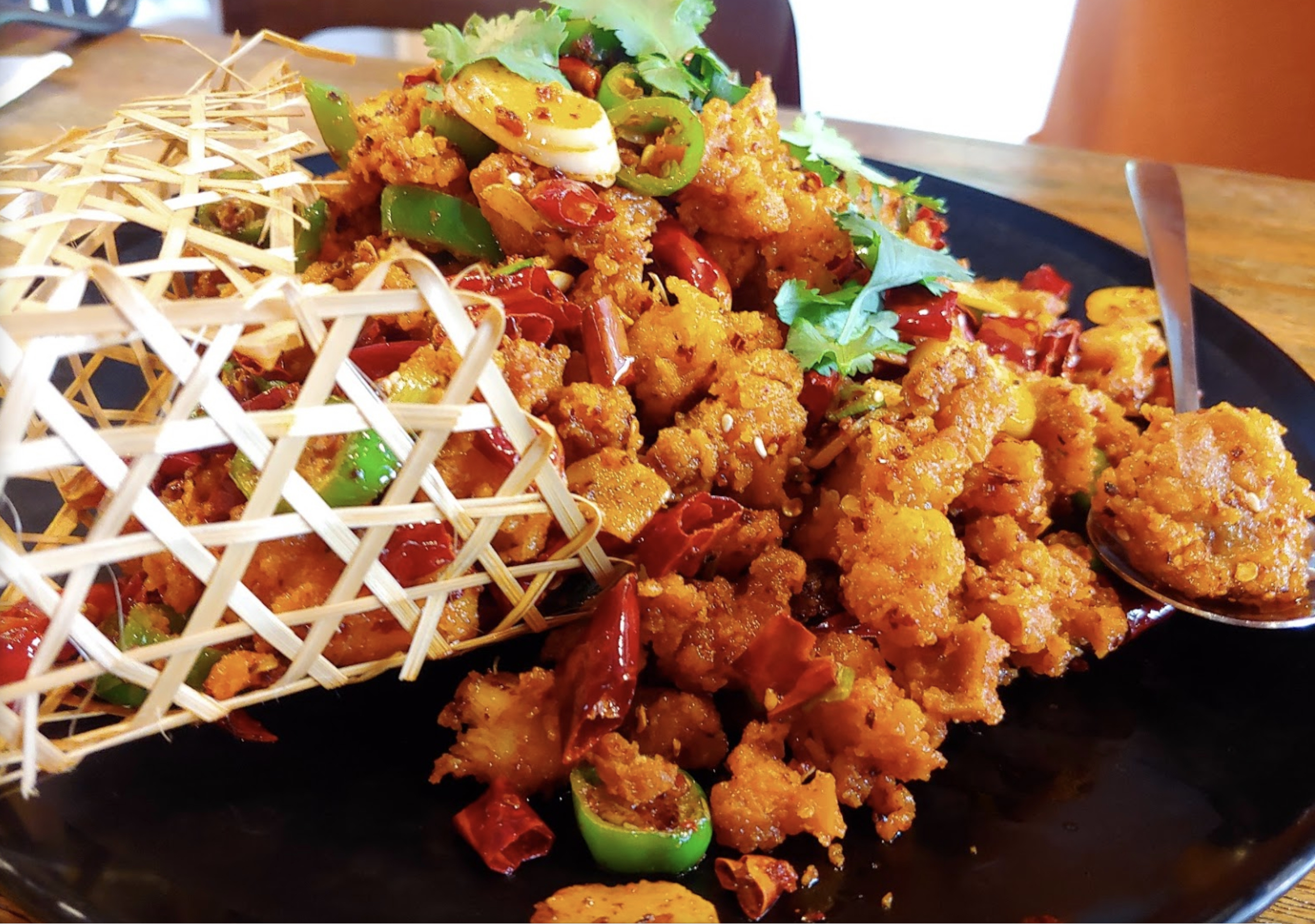 Order [GF] Crispy Spicy Chicken food online from Wanna Bao store, Houston TX on bringmethat.com