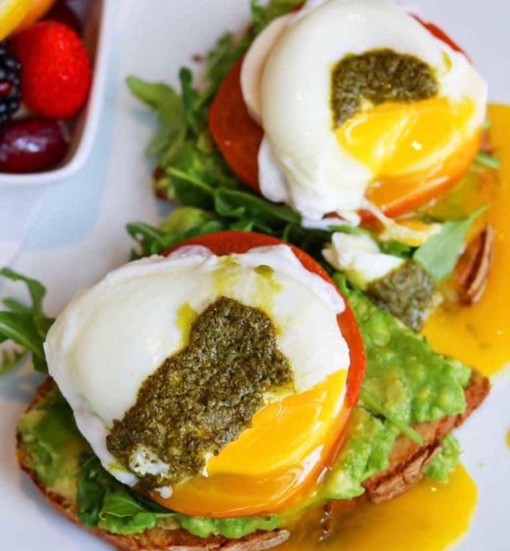 Order Pesto Toast food online from Stray Hen Cafe store, Chicago on bringmethat.com
