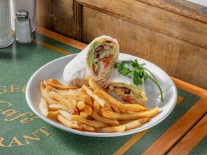 Order Chicken Avocado Wrap food online from George's Family Restaurant store, Bronx on bringmethat.com