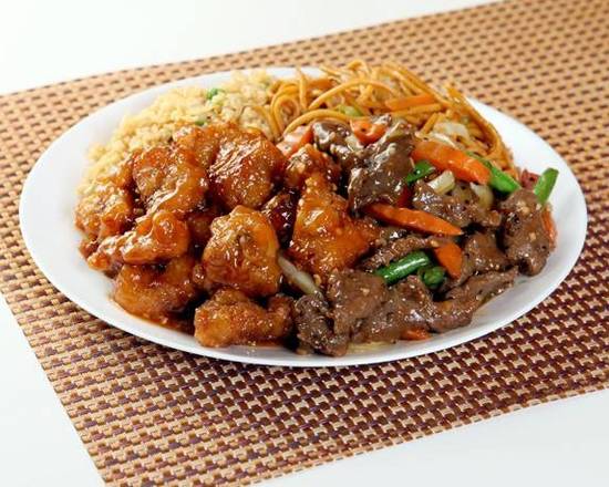 Order Two Entree food online from The Wok Experience store, Huntington Beach on bringmethat.com