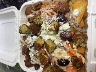 Order Nuunuu's Nachos  food online from Pita On The Plaza store, Bethesda on bringmethat.com