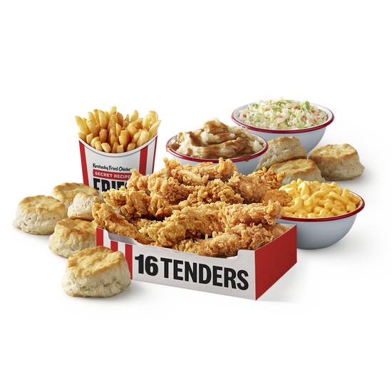Order 16 Tenders Family Bucket Meal food online from Kfc store, Willimantic on bringmethat.com