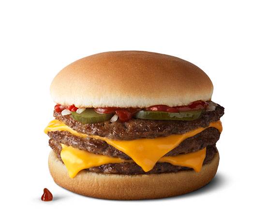 Order Triple Cheeseburger food online from McDonald's store, DOVER PLAINS on bringmethat.com