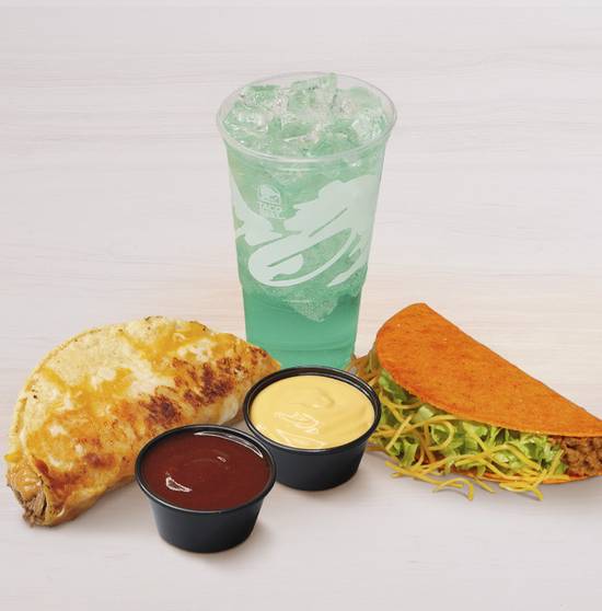 Order Dipping Taco Cravings Trio food online from Taco Bell store, Lewisburg on bringmethat.com