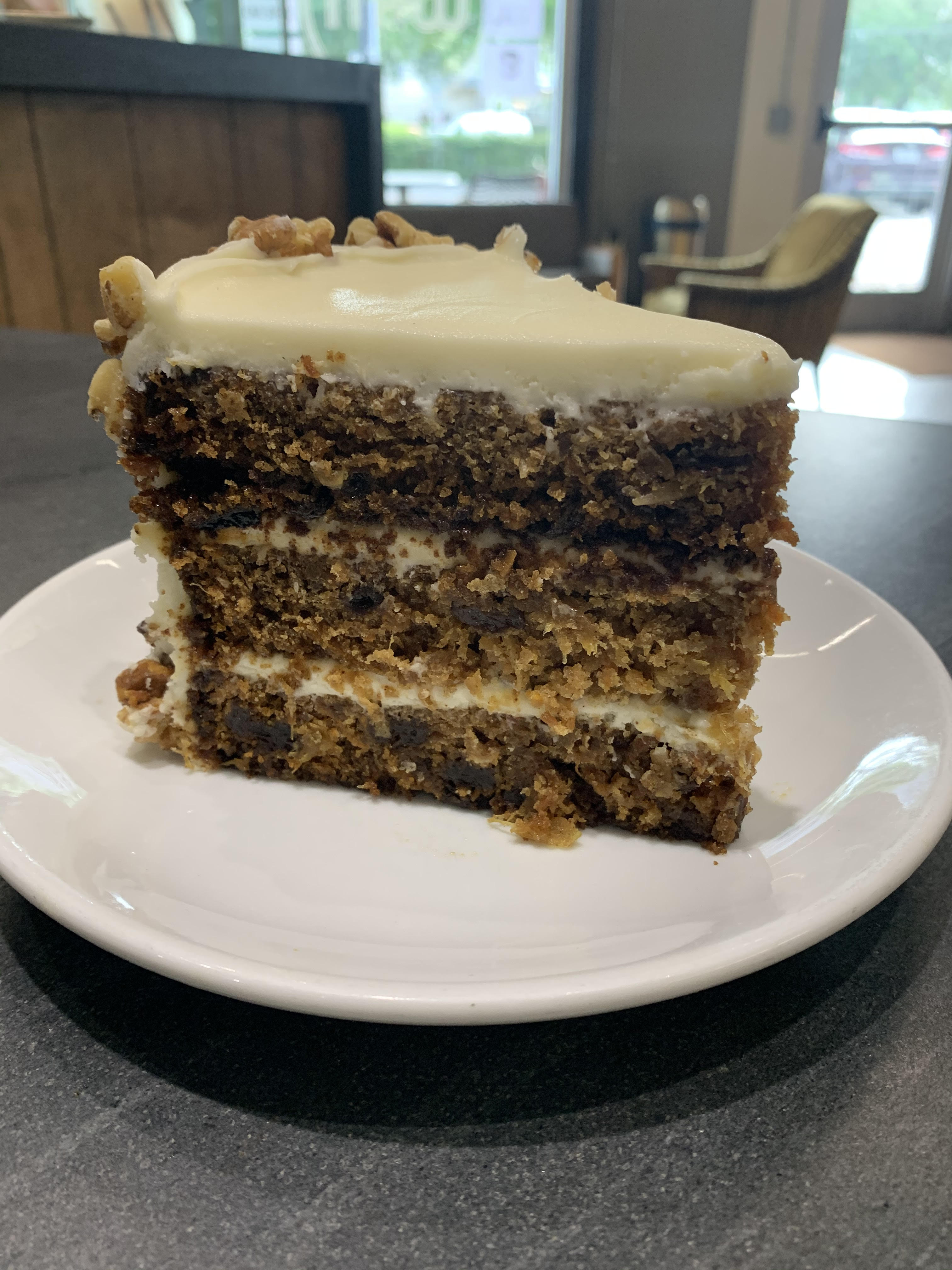 Order Carrot Cake food online from Weights + Measures store, Houston on bringmethat.com