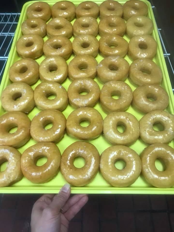 Order Glazed Donut food online from Donut Palace store, Fort Worth on bringmethat.com