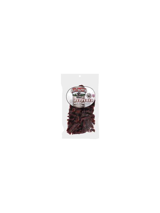 Order Old Trapper Peppered Beef Jerky 10 OZ food online from Chevron Extramile store, Brea on bringmethat.com