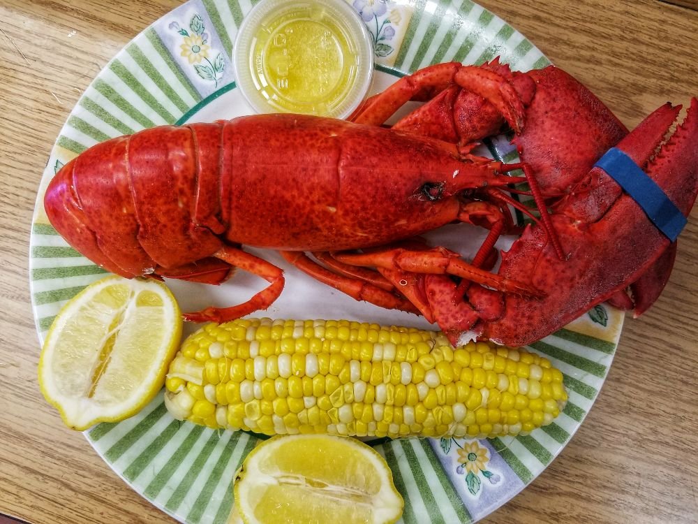 Order Whole Lobster w/ Corn food online from J&C Fish Market Inc. store, South Ozone Park on bringmethat.com